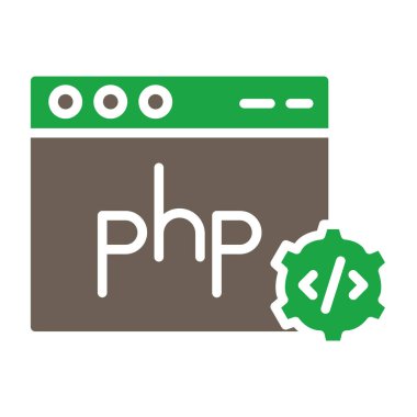 php simgesi. düz dizayn biçimi 10