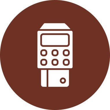 Benzersiz Radyo Vektör Satırı Simgesi