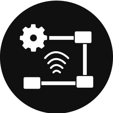 seo modern simgesinin vektör illüstrasyonu