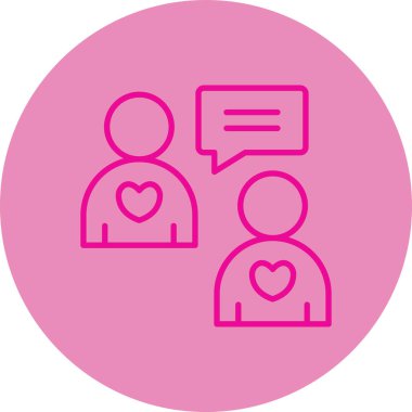 İnsan simgesinin vektör illüstrasyonu