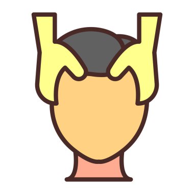 kadının simgesi. vektör çizim