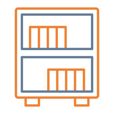 Seo simgesinin vektör illüstrasyonu