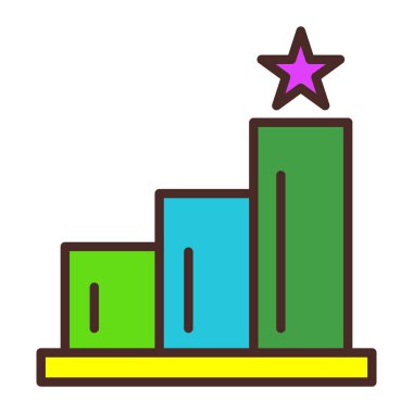 Grafik çizelgesi. Basit tasarım