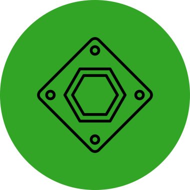 seo modern simgesinin vektör illüstrasyonu