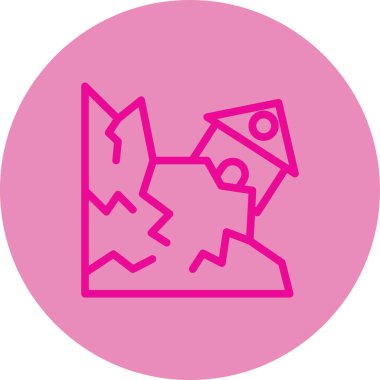 seo modern simgesinin vektör illüstrasyonu