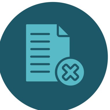 Belge. Web simgesi basit tasarım