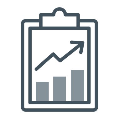Veri Analytics simgesi, vektör çizim