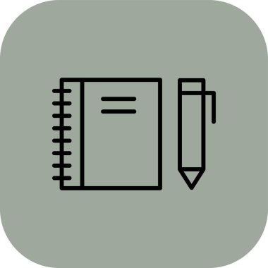 Modern simgenin vektör illüstrasyonu