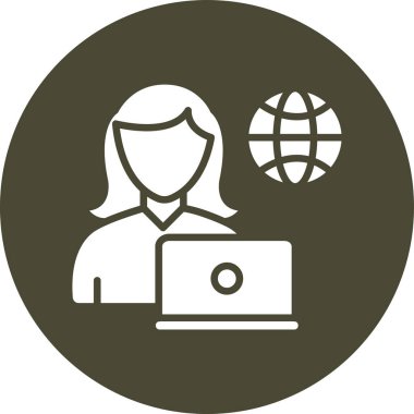 seo modern simgesinin vektör illüstrasyonu