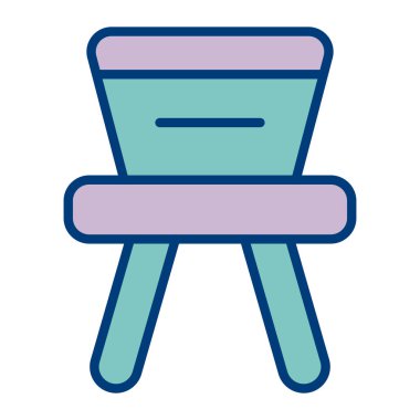 sandalye simgesi çizimi