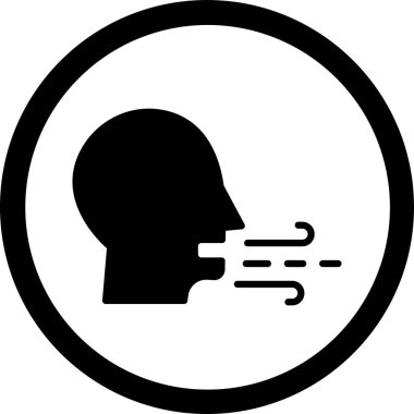 İnsan kafasının vektör simgesi