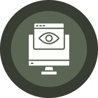 Web tasarım vektörü simgesi