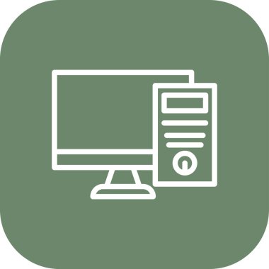 vektör dizüstü simgesi illüstrasyonu