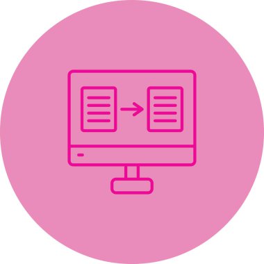 seo modern simgesinin vektör illüstrasyonu