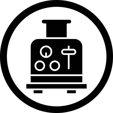 vektör benzin istasyonu simgesi