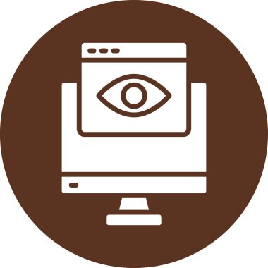 seo modern simgesinin vektör illüstrasyonu