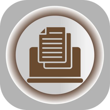 Kitap simgesi, vektör tasarımı