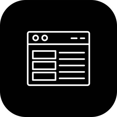 Mobil uygulama simgesinin illüstrasyon vektör tasarımı.