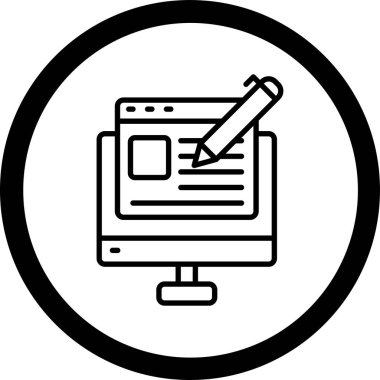 Vektör illüstrasyonu, simge ögesi