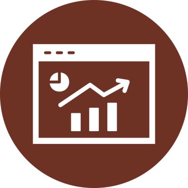 seo modern simgesinin vektör illüstrasyonu