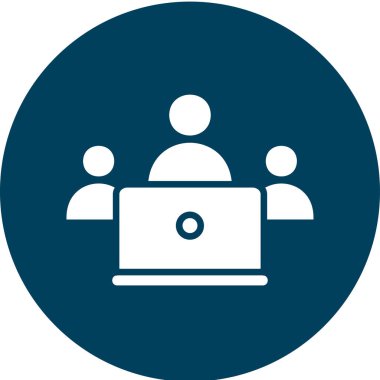 İnsan simgesinin vektör illüstrasyonu