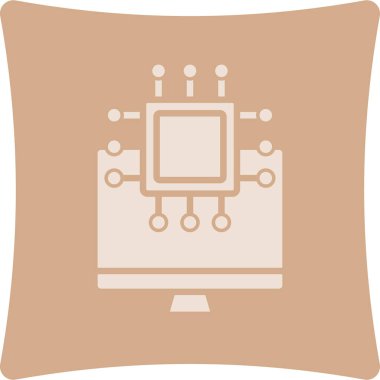 dijital tablet simgesi. Web tasarımı için dijital tablet vektör simgesinin düz çizimi