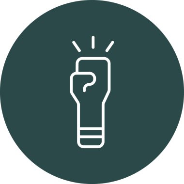 ampul simgesi, fikir simgesi çizimi tasarımı