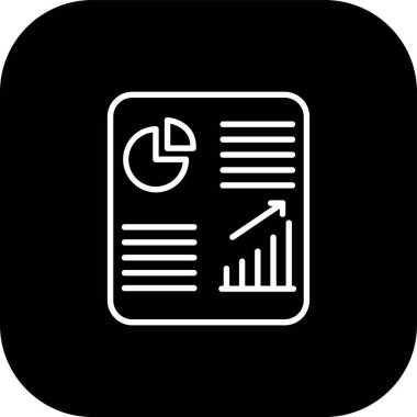 soyut arkaplanda izole edilmiş iş grafiği simgesi