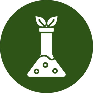 Bir kimya fabrikasının vektör çizimi