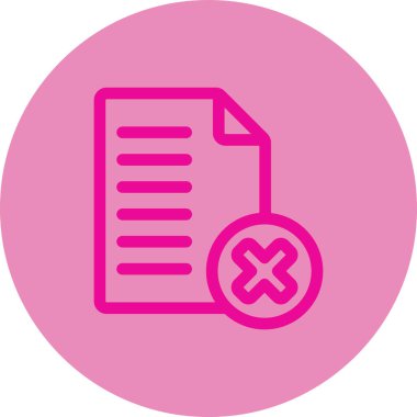 Modern simgenin vektör illüstrasyonu