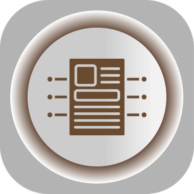 seo modern simgesinin vektör illüstrasyonu