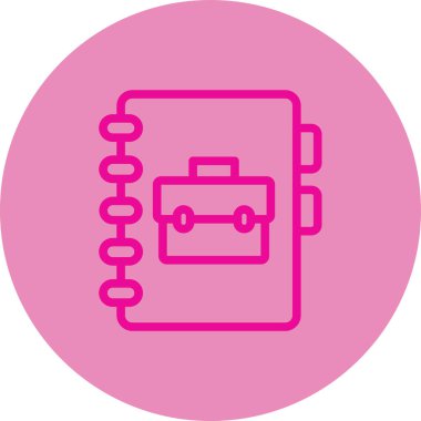 Benzersiz modern ikon vektör illüstrasyonu