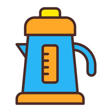 Vektör illüstrasyonu, simge ögesi arkaplanı