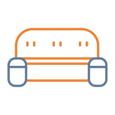 bus simgesi vektör illüstrasyonu