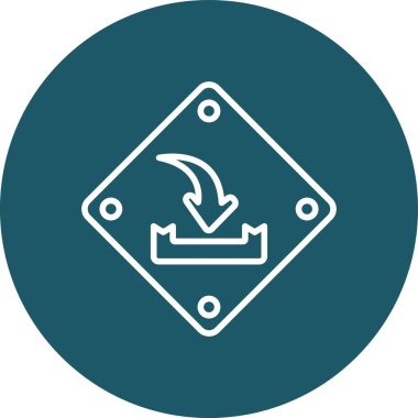 Projeniz için vektör ok simgesi