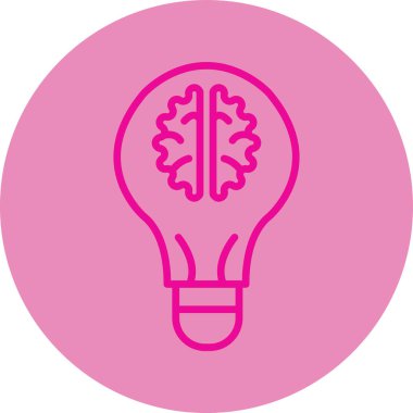 ampul simgesi, vektör illüstrasyonu