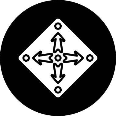 ok simgesi vektör illüstrasyonu