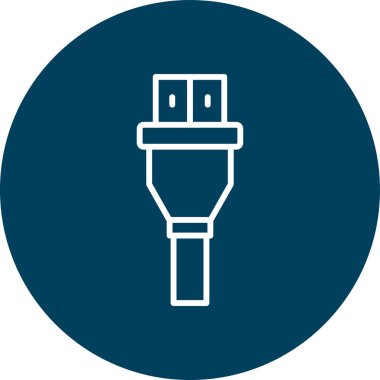 Modern dolgu simgesinin vektör illüstrasyonu