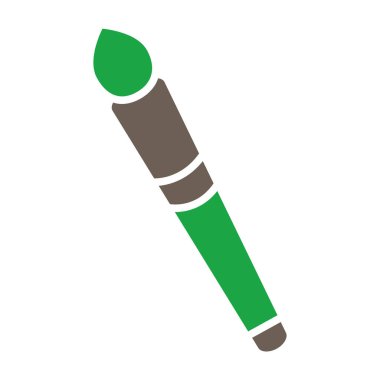 boya fırçası vektör simgesi