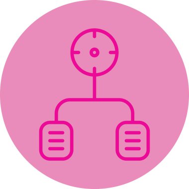 seo modern simgesinin vektör illüstrasyonu