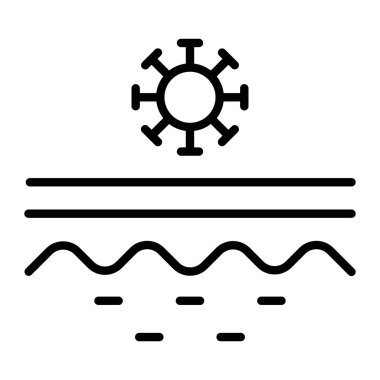 Yüzme havuzu simgesi, taslak biçimi