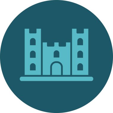 kale vektör düz simge