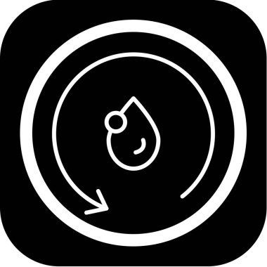 Modern bir simgenin vektör illüstrasyonu