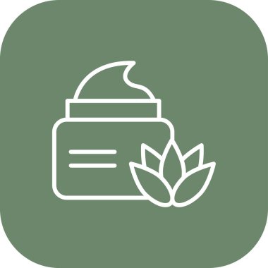 bitki simgesi vektör illüstrasyonu