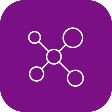 Paylaşım simgesinin vektör illüstrasyonu