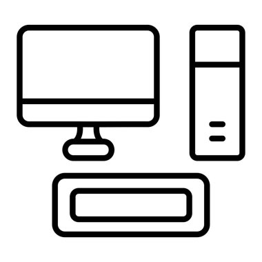 Bilgisayar monitörü simgesi, özet biçimi