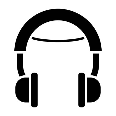 Kulaklıklar Düz Vektör Simgesi