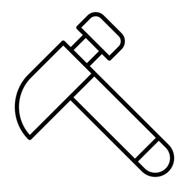 Balta simgesi, basit satır biçimi