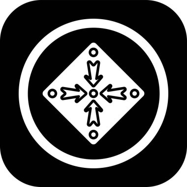 seo modern simgesinin vektör illüstrasyonu