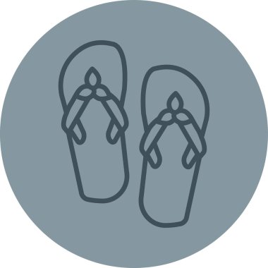 Flip flop simge tasarlamak